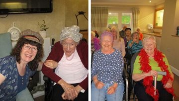 Dancing Queens at Guisborough care home enjoy ABBA tribute